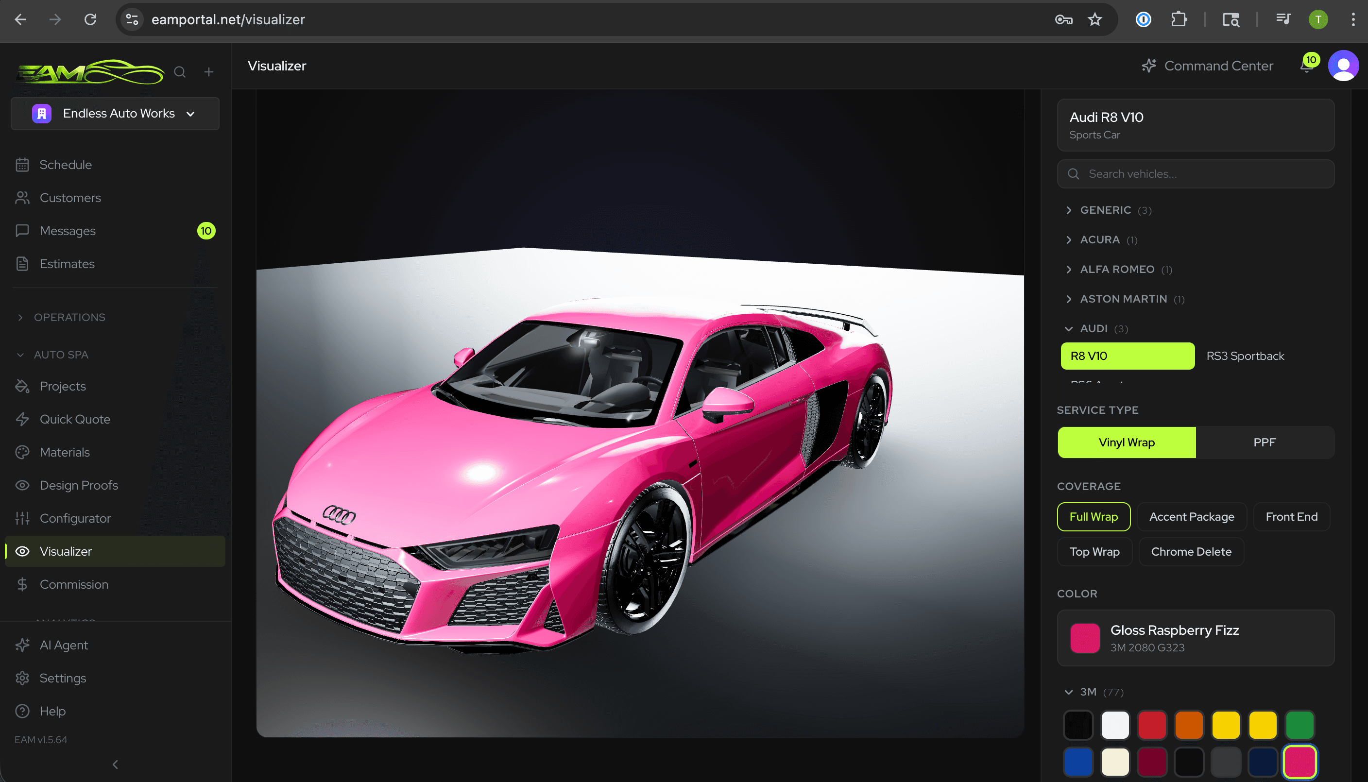 Wrap Configurator